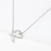 Gold Dipped Cloud Pendant Necklace - Designer Style - CC-57942