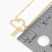Gold Dipped Cloud Pendant Necklace - Designer Style - CC-57942