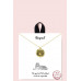 18k Gold Rhodium Dipped Respect Necklace - Designer Style - CC-56963