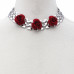 Sodajo Flower Alloy Necklace - CC-58356