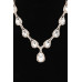 Crystal-studded Necklace Set - CC-WH2001213