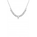 Stylish Crystal-studded Design Crystal Necklace - CC-54809