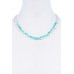 Double Layer Beaded And Linked Necklace - CC-51604