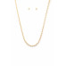 Rope Link Alloy Necklace - CC-56876