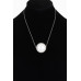 Round Faux Pearl Necklace - Designer Style - CC-WH2001004