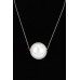 Round Faux Pearl Necklace - Designer Style - CC-WH2001004