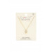 Dainty Crystal-studded Skull Necklace - CC-54267