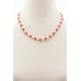 Evil Eye Pearl Bead Necklace - Designer Style - CC-55707