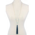 Tassel Pendant Necklace - Designer Style - CC-39009