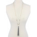 Tassel Pendant Necklace - Designer Style - CC-39009