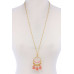 Contemporary Style Cute Tassel Pendant Necklace - CC-40498