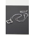 Open Clover Pendant Necklace - Designer Style - CC-WH2000721