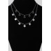 Double Clover Charm Linked Necklace - CC-WH2000895