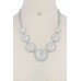 Lion Head Round Linked Necklace - CC-52087