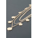 Triple Round Charm Linked Necklace - CC-WH2000894
