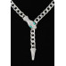 Jeweled Snake Linked Wrap Necklace - CC-WH2000901