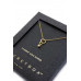 Secret Box Dainty Ring Charm Necklace - Designer Style - CC-53280