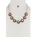Round Shape Necklace - Designer Style - CC-50987