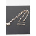 Double Pearled Clover Necklace - Designer Style - CC-WH2000872