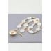 Multi Stone Heart Toggle Necklace - Designer Style - CC-WH2001822