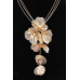 Alloy Flower Necklace - CC-WH2001214