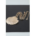 Seashell Statement Linked Necklace - CC-WH2001419