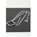 Jeweled Open Clover Linked Necklace - CC-WH2000900