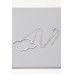 Contemporary Open Clover Pendant Necklace - CC-WH2001557