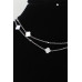 Double Clover Charm Necklace - Designer Style - CC-WH2001820