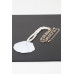 Marbled Seashell Bead Necklace - Designer Style - CC-WH2000875