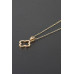 Modest Jeweled Clover Pendant Necklace - Designer Style - CC-WH2000897