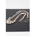 Triple Ring Beaded Necklace - Designer Style - CC-WH2001319