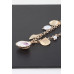 Multi Pearl N Shell Charm Necklace - Designer Style - CC-WH2000719