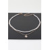 Double Jeweled Clover Necklace - Designer Style - CC-WH2000720