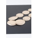 Multi Hammered Disk Necklace - Designer Style - CC-WH2000869