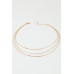 Triple Sleek Linked Necklace - CC-WH2001151