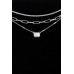 Triple Jeweled Choker Necklace - Designer Style - CC-WH2001318