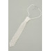 Faux Pearl Polyester Necktie Necklace - Designer Style - CC-WH2001086
