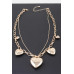 Multi Heart Charm Pendant Necklace - Designer Style - CC-WH2001239
