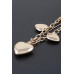 Multi Heart Charm Pendant Necklace - Designer Style - CC-WH2001239