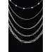 Multi Linked Drop Necklace - CC-WH2000718
