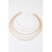 Multi Linked Drop Necklace - CC-WH2000718