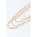 Multi Linked Drop Necklace - CC-WH2000718