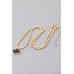Contemporary Clover Charm Beaded Necklace - CC-WH2001055