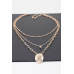 Alloy Pendant Multilayer Necklace - CC-WH2001192