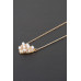 Quilted Pearl Heart Necklace - Designer Style - CC-WH2000734