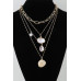 Under The Sea Charms Linked Necklace - CC-WH2000902