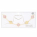 Clover Charm Station Gold Dipped Necklace - Designer Style - CC-58706