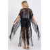 Stylish Lace Fringe Cover Up Kimono - Designer Style - CC-WH2001834