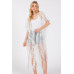 Stylish Lace Fringe Cover Up Kimono - Designer Style - CC-WH2001834